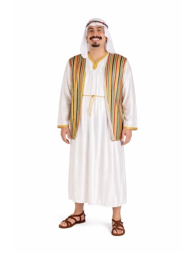 Déguisement Cheik Arabe Taille L | Déguisements pour Adultes Le Roi du Carnaval